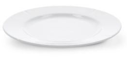 5 stk. Rosendahl Grand Cru flad tallerken hvid 23 cm