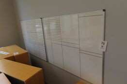 2 stk. Whiteboards + kommode