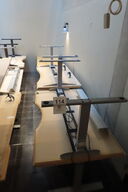 5 stk. Hæve/-sænkeborde