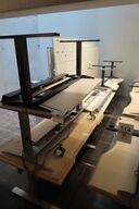 6 stk. Hæve/-sænkeborde