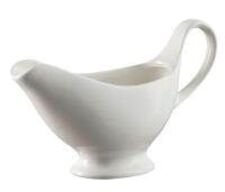 24 stk. Saucekande hvid 25 cl porcelæn 