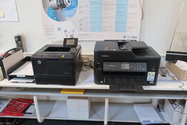 2 stk. printere HP og BROTHER 