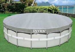 Pool Cover 549 cm til Ultra Frame Grå