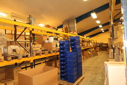 7 fag pallereoler uden indhold