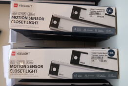 4 stk. Yeelight Skabslys med Bevægelsessensor A20 
