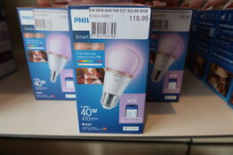 10 stk. Intelligent LED Pære 4,9 W (svarende til 40 W) P45 E27