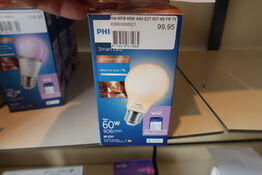 5 stk. Philips Smart LED E27 A60 7W Matteret Tunable White