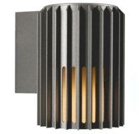 Nordlux Aludra Udendørs Væglampe Seaside Anthracite 