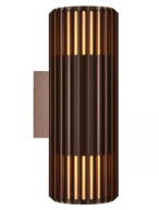 Nordlux Aludra ude væglampe up-down Metalic Brown