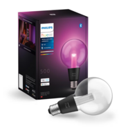 2 pk. Philips Hue White and color ambiance G95 - E27 pære