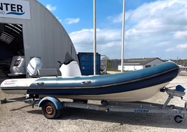 18' Gummibåd VALIANT V520 RIB med Honda BF100 motor samt trailer (MOMSFRI)