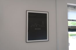 Plakat samt lærred GRANDVIEW