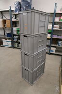 4 stk. plastikkasser