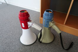 2 stk. megafoner MONACOR, ADASTRA MG-220F