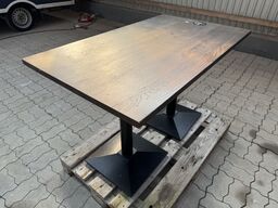 Spisebord med bordplade i massiv eg. L120cm x B70cm