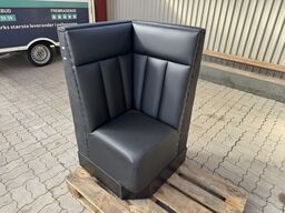 Sofa element hjørne. Måler 64x64cm og 112cm i højden.