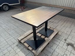 Spisebord med bordplade i massiv eg. L110cm x B70cm