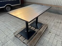 Spisebord med bordplade i massiv eg. L120cm x B70cm