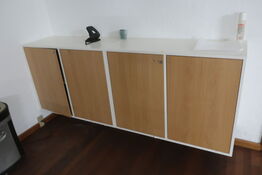 7 stk. reoler uden indhold