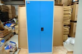 3 stk. stålskabe, 180x85x39 cm, nr. 008