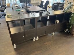 Rumopdeler på hjul m.Indhold