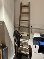 Trappestige og blæser