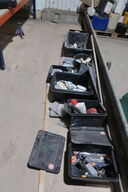 Div. Kasser med værktøj og varelager