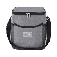 4 stk. Køletaske assorterede -  grå 12 liter