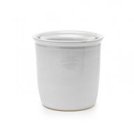 Knabstrup keramik Tavola syltekrukke hvid