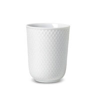 5 stk. Lyngby Porcelæn Rhombe Krus Hvid 33 cl