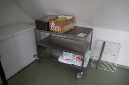 Arbejdsbord på hjul