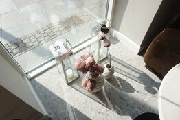 2 stk. lanterner & 2 stk. vaser  