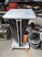 Affaldsstativ m. låg