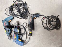 3 stk. slagboremaskiner