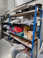 Lagerreol 2 fag UDEN indhold