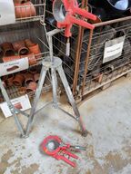 2 stk. rørskærer ROTHERBERGER 5.5020 32-110mm inkl. stativ