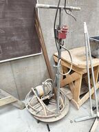 Betonglatter mrk. ukendt