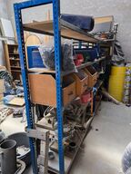 Lagerreol 2 fag UDEN indhold