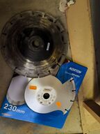 Betonklinger WORKER & NORTON 230 mm