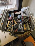 Værktøjskasse m. indhold