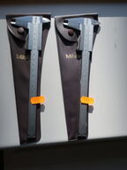 2 stk. MITUTOYO skydelære 