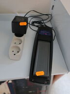 Batteri, ladere m.v. SCANRECO (til kranfjernbetj.)