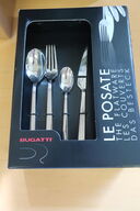 4 stk. BUGATTI Ottagonale Inox MB bestik