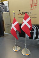 2 stk. fødselsdagsflag