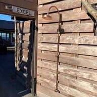 Excel 2.0 Udendørs bruser i kobber - til væg 