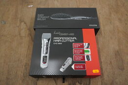 Frisør artikler HAIRGENE & EFALOCK: Hårtrimmer CHC-969 og Easy Straight Brush