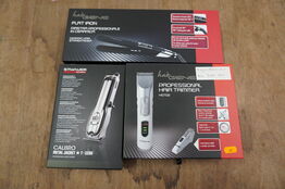 Frisør artikler HAIRGENE & STHAUER: Glattejern og 2 hårtrimmere