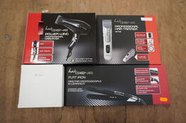 Frisør artikler HAIRGENE: Føntørrer, hårtrimmer HGT02 & glattejern