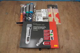 Frisør artikler HAIRGENE m.m.: Hårtrimmer, fønbørster, hårklemmer og kamme 