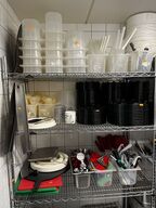 Blandet indhold af reol